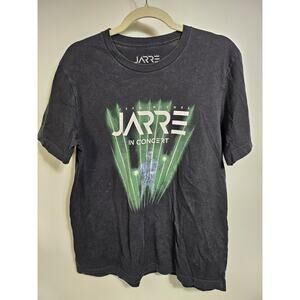 Jarre In Concert Band Tee - 2018 Men's Size L Black Concert Band Tee Electro